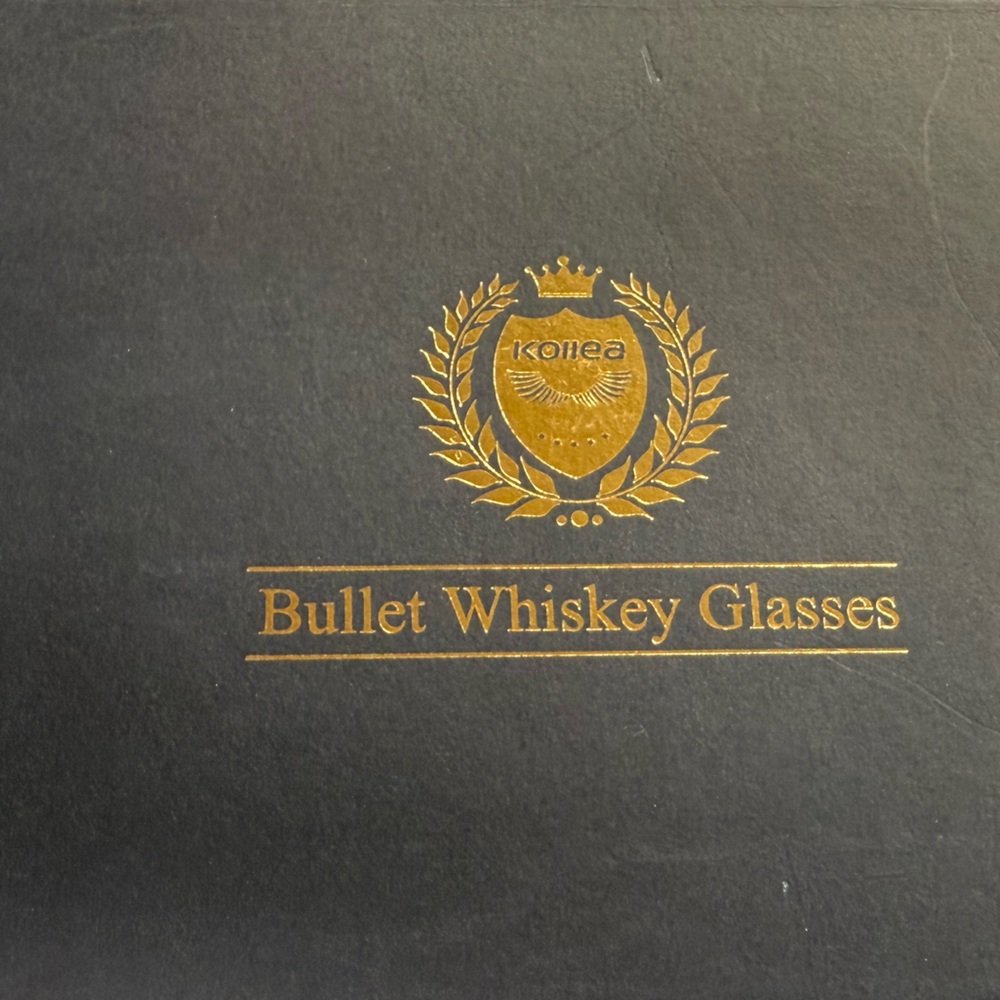 Bullet Whiskey Glasses